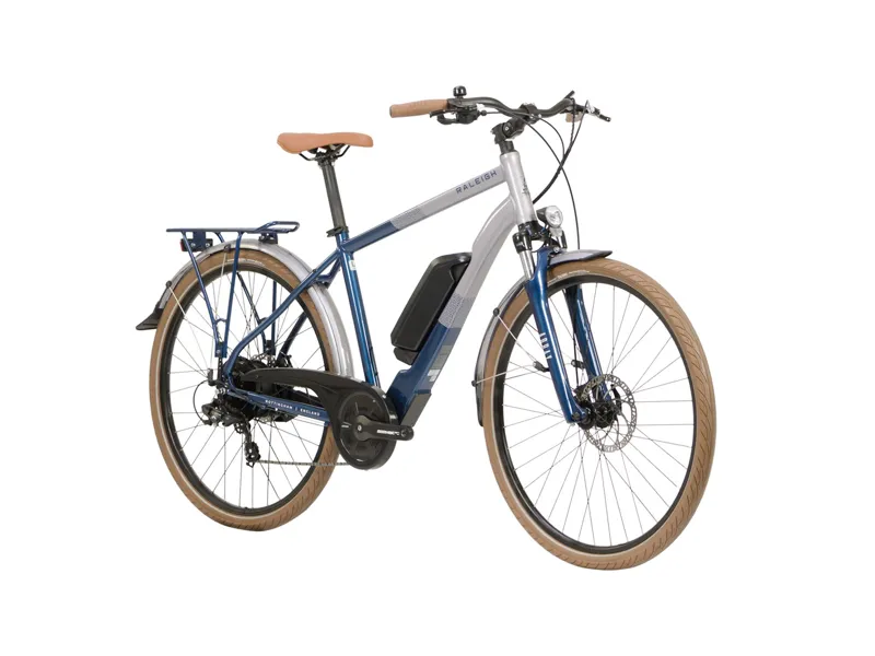 Raleigh Array Electric Hybrid Bike in Blue-1